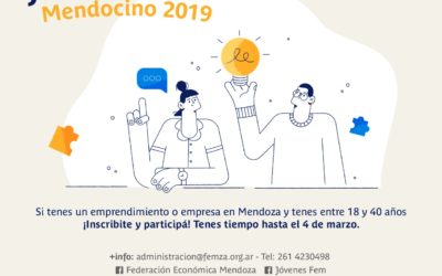 Hasta el 4 de marzo están abiertas las inscripciones para el Premio «Joven Empresario Mendocino»