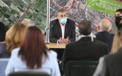 Intendentes de zona Este y Lavalle firmaron su adhesión a Mendoza Activa y Enlace